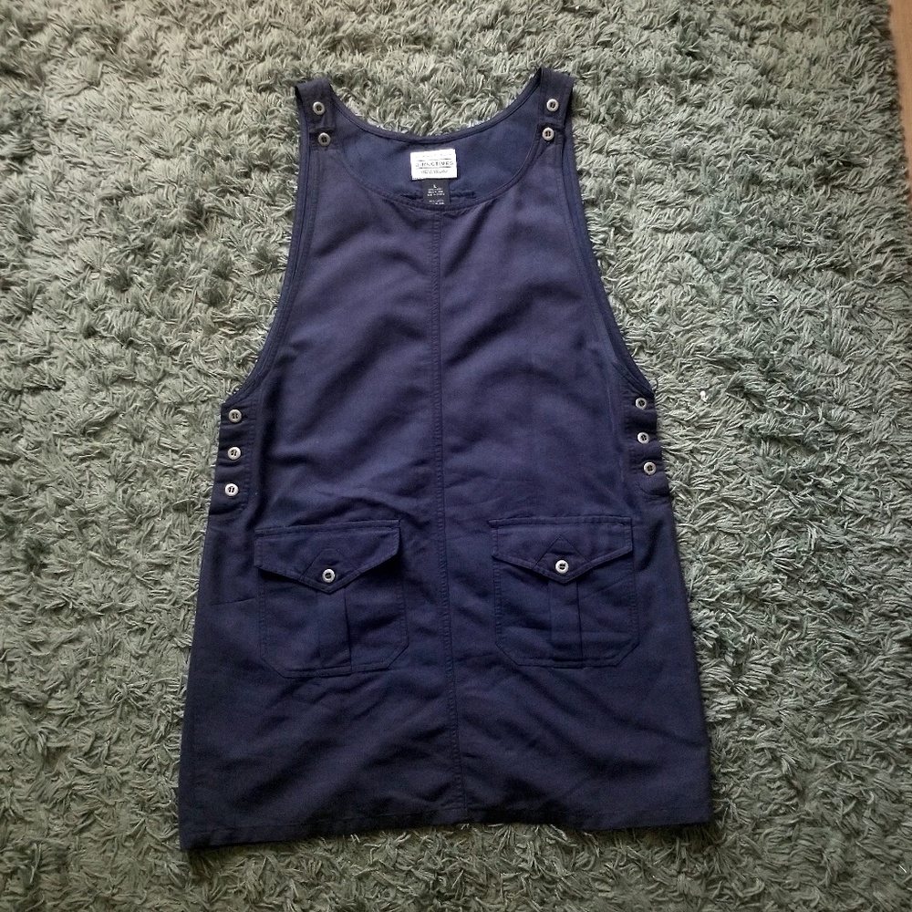 413. pocket jumper dress